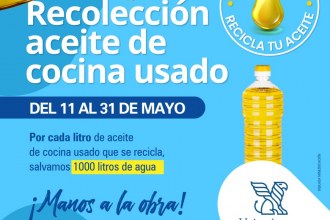 Recolección aceite de cocina usado