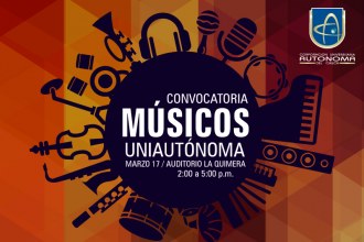 Convocatoria Músicos Uniautónoma