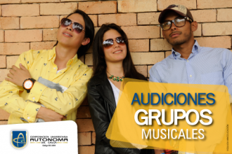 Audiciones grupos musicales Uniautónoma del Cauca
