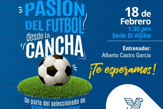 Convocatoria Seleccionado de Fútbol Masculino