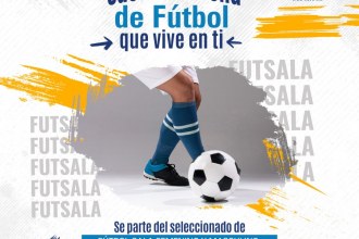 Convocatoria Seleccionado Fútbol Sala Femenino y Masculino 