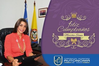 Celebramos el cumpleaños de nuestra Rectora Martha Elena Segura Sandoval