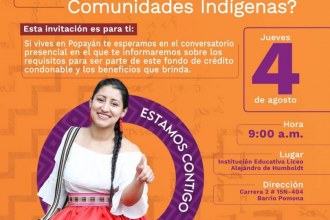 Conversatorio sobre Fondo de Comunidades Indígenas Álvaro Ulcué Chocué