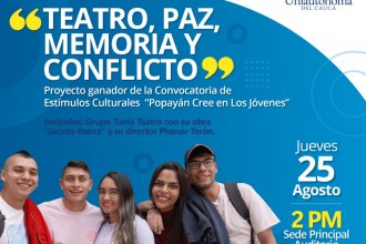 Foro "Teatro, Paz, Memoria y Conflicto"