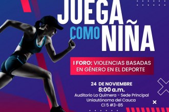 JUEGA COMO NIÑA. I FORO: VIOLENCIAS BASADAS EN GÉNERO EN EL DEPORTE