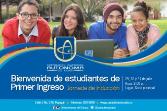 Programación Jornada de Inducción 29, 30 y 31 de julio