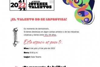 Webinar ¡Jóvenes talento 2022!