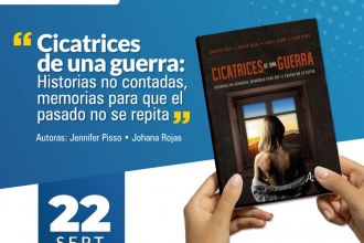 Presentación del libro "Cicatrices de una guerra: Historias no contadas, memorias para que el pasado no se repita"