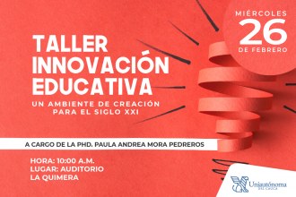 Innovación educativa. Un ambiente de creación para el Siglo XXI