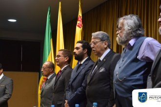 La Corporación Universitaria Autónoma del Cauca realizó homenaje a los Magistrados de la Corte Suprema