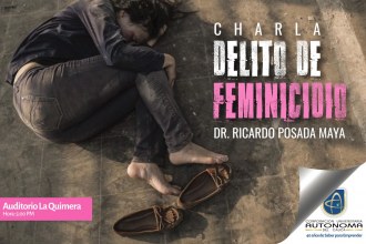 Charla "Delito de Feminicidio"