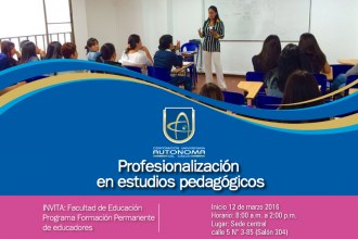 Programa de Profesionalización en Estudios Pedagógicos
