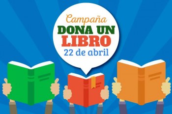 Campaña "Dona un Libro". 
