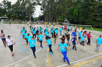La clausura de Educación fue con actividad física