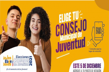 Vota este 5 de diciembre por tus Consejos Municipales de Juventud