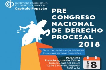 Pre congreso de Derecho Procesal