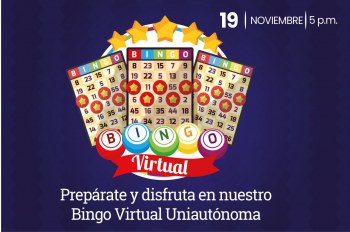 Seguimos de celebración Bingo Virtual Uniautónoma del Cauca