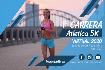 I Carrera Atlética 5K Virtual 2020