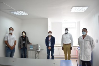 Investigador Uniautónomo desarrolla COVIDA, una máquina para esterilizar elementos médicos