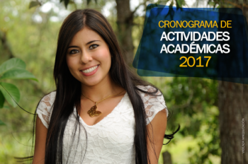 Cronograma Institucional del año 2017