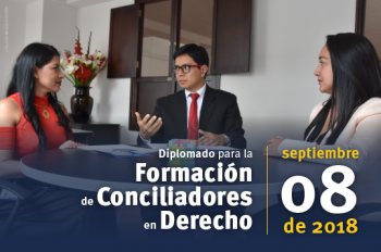 Diplomado para la Formación de Conciliadores en Derecho   
