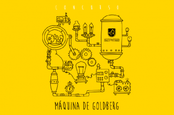 "Pon tus ideas en orden y haz funcionar tu ingenio - Máquina de Goldberg".