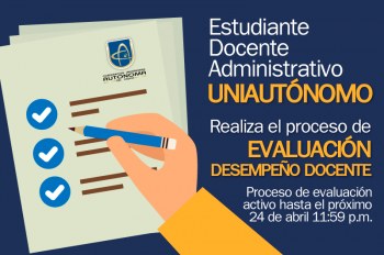 Proceso de Evaluación de Desempeño Docente 