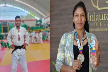 Judocas Uniautónomos subieron al podio en los últimos clasificatorios de los Juegos Nacionales 2023