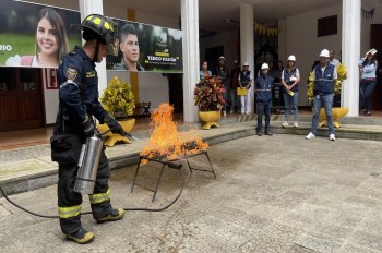 Uniautónomos realizaron simulacro de sismo en pro de fortalecer las destrezas en caso de una emergencia real 