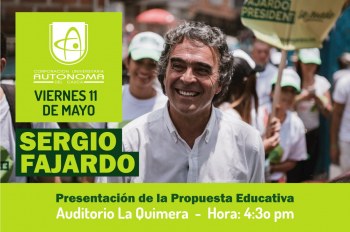 Sergio Fajardo en la Uniautónoma del Cauca