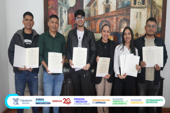 Uniautónoma del Cauca exaltó el mérito académico de sus estudiantes con mejores resultados en las pruebas Saber Pro