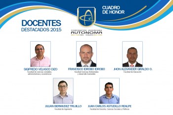 Docentes destacados I Periodo 2015