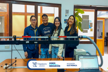 Estudiantes de Ingeniería Electrónica desarrollaron dispositivos para laboratorios de física