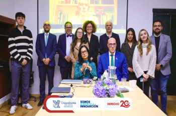 Uniautónoma del Cauca presente en Seminario de Derecho Constitucional en Bogotá