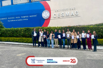 Estudiantes y docentes de Derecho participaron en Congreso Internacional en Pasto