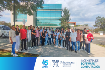 Estudiantes de Ingeniería de Software y Computación en Semana de Visitas Técnicas en Zona América durante SenaSoft - Semana de la Tecnología