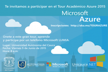Tour Académico Azure de Microsoft llega a Popayán
