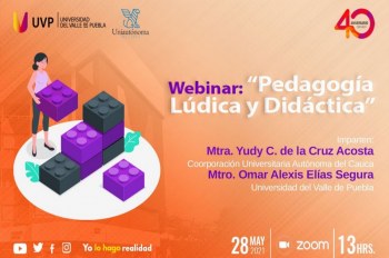 Webinar "Pedagogía, lúdica y didáctica"