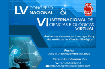 LV Congreso Nacional y VI Internacional de Ciencias Biológicas Ambientes virtuales en investigación y desarrollo de las Ciencias Biológicas