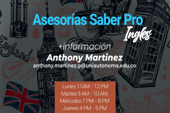 Asesorías para las pruebas Saber pro (inglés)